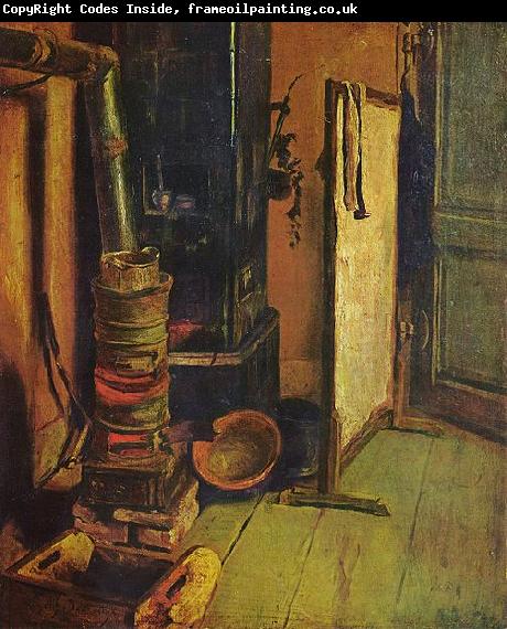 Eugene Delacroix Eine Ecke des Ateliers